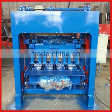 easy operation small hollow concrete block machine