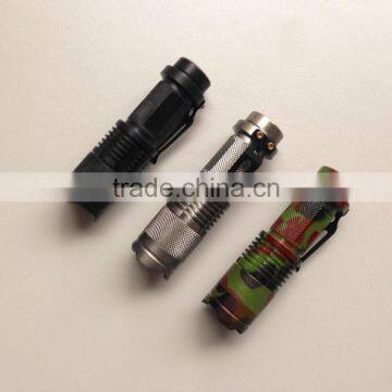 Led Flashlight Zoom LED Flashlight Tactical Flashlight Aluminium Led Falshlight photo-2