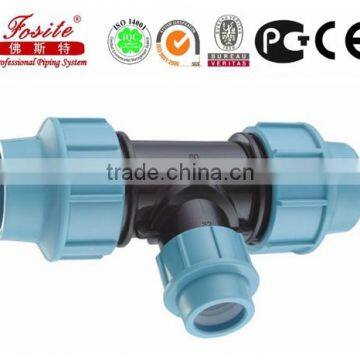 PP COMPRESSION FITTINGS for connecting HDPE pipe