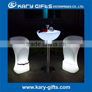 Certified & Hot Sale Lighted Cube/round Illuminated Led Drinking BAR Table Event Furniture Designs photo-4