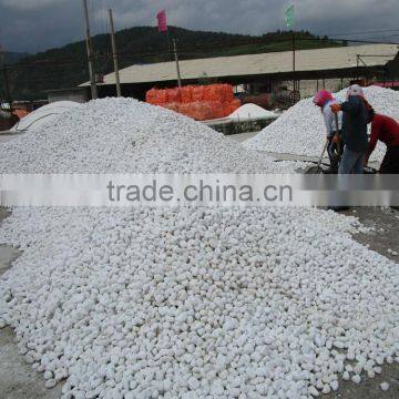Tumbled Snow White Pebble Stone for Landscaping Paving photo-3