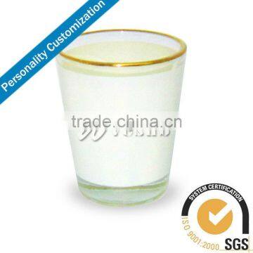 New Sublimation Blank unbreakable clear glass mugs