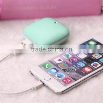 Creative Carat USB Charging Mobile Power Mini Double Sided Fever Convenient Hand Warmer Multifunctional Hand Warmer photo-3