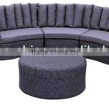 Alum. Wicker Sofa Set