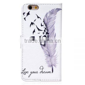 Painted Relief Leather Case for Iphone 6 / 6plus photo-4