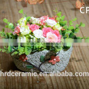 Cement Public Flowerpot,outdoor Garden Flowerpot photo-6