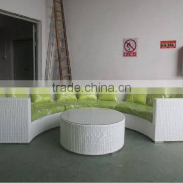 PE Rattan & Aluminum Furniture, Outdoor Rattan Sofa photo-2