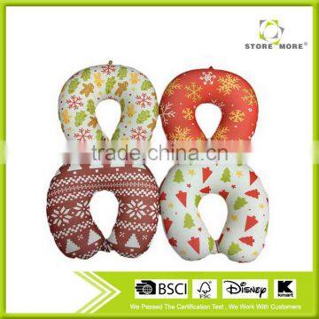 Memory Foam Flower Printing Neck Pillow