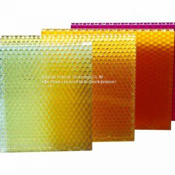 Waterproof Light Transmission Light Weight Honeycomb Composite Panel photo-5