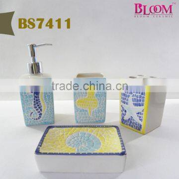 Decorative Ceramic Bathroom Set photo-5