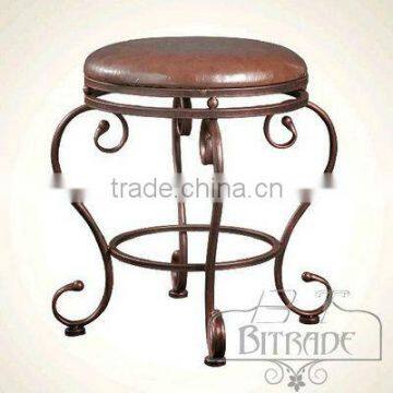 Metal round chair