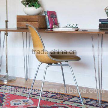 China Manufacturer 3 Rod 28 Inch Stainless Steel Metal Hairpin Leg photo-3