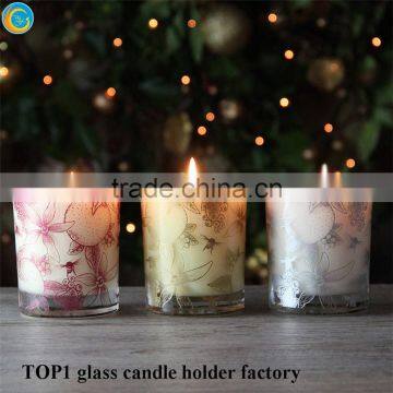 Custom wine wax candle warmers glass holder necklace
