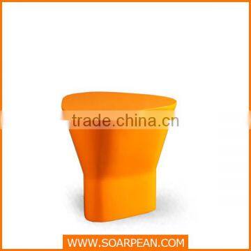 Unique Modern Fiberglass Triangle Shaped Coffee Table photo-2