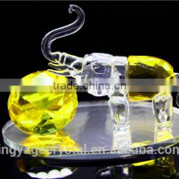 Wedding Gifts Souvenirs,customized Wedding Favor Spoon, Personalized Engrave Crystal Elephant Model Gift photo-3