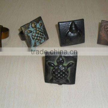 Casted Napkin Holder Embossed