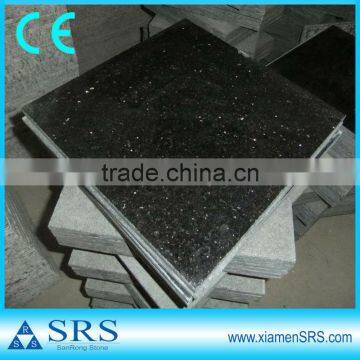 Wholesale black galaxy 24 x 24 granite tile