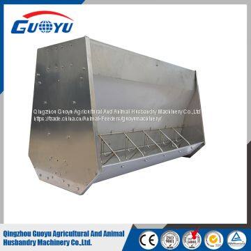 Galvanized Livestock Feeding Trough/Pig Chicken Farming Equipment/Automatic Trough for Sale photo-4