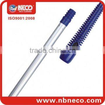 With ISO Certification factory supply 120cm length pvc coated wooden broom stick for floor cleaning tools