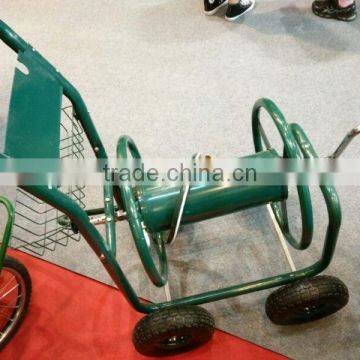 Metal Four Wheel Firm Garden Hose Reel Cart TC4710 photo-4