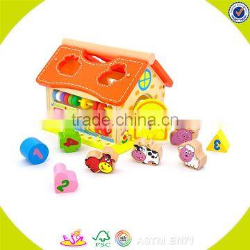 Wholesale Educational Wooden Shape Sorting Box Toy, Funny Wooden Sorting Box Toy, Colorful Wooden Sorting Box Toy W12D017 photo-6