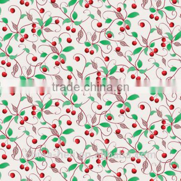 Plastic PEVA Tablecloth Cherry New Design