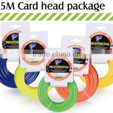 brush cutter spare parts colored nylon trimmer line