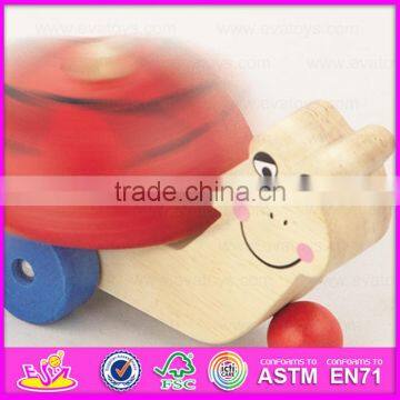 High Quality Creative Educational Toddler Toys Vehicle Drag and Pull Toy for Children W05B104 photo-2