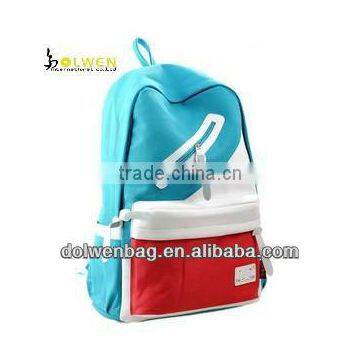 2014 new design sport backpack for teen-agers with polyester material