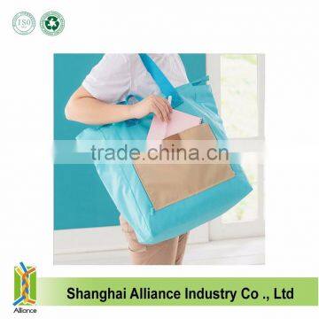Korea Style Polyester Folding Travel Shopping Bag photo-4