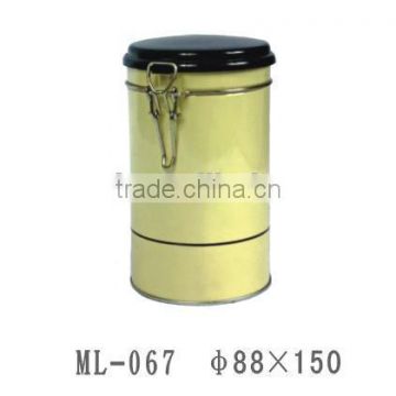 D88*150mm Round Tin Box with Airtight lid