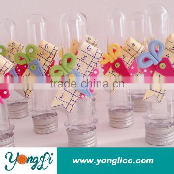 Cosmetic Bottle Plastic Test Tubes Screw Cap
