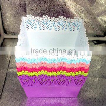 Plastic Hollow Out Sundry Basket photo-2