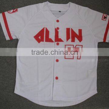 2017 custom design baseball tee shirts wholesale