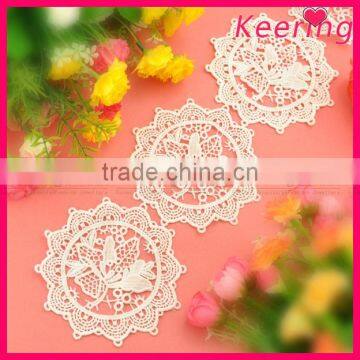 wholesale embroidery cheap lace fabric trim for wedding dress WLC135