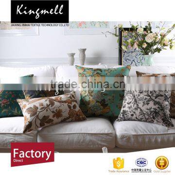 Cushions home decor pillow with digital printing customizable