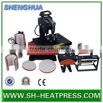 New 8 in 1 combo heat press machine t-shirt 16x20