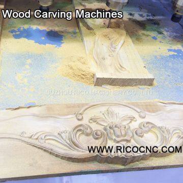 3D Wavy Board Cutting Machine 4x8 MDF Wall Panels Carving Wood CNC Router W1325VC photo-2