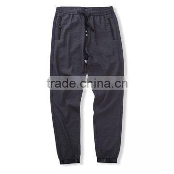 Cotton Hemp Leisure Trousers Man Pure Color Comfortable Pants photo-3