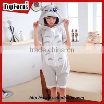 Cheap Wholesale Short Cartoon Summer Adult Footless Pajamas Onesie photo-4
