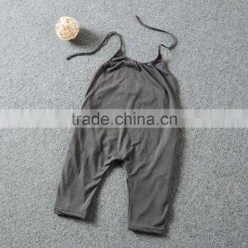 Latest Childrens Boutique Clothing Baby Clothes 2017 Hot Sale Grey Color Kid Clothing Cotton Bodysuit Clothing Adult Baby Romper photo-5