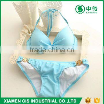 2017 New Fashion Hot Sexy Swimwear Set Beautiful School Girl Bikini photo-3