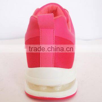 Air Cushion Outsole Pink Fashion Low Price Sport Shoes Women photo-4