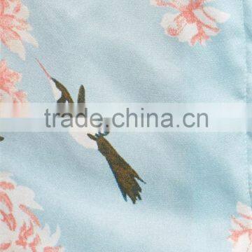 Women Floral Print Pajamas Set Short Sleeve Button Top With Shorts Satin Pattern Pyjama Set photo-6