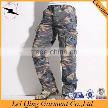 Mens High Quality Red Wholesale Camouflage Pants photo-4