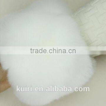 Women's Extra Large Faux Fur Fox Fur Cuff Winter Oversleeps Hand Ring Wristiest Gloves Winter Arm Warmer photo-2