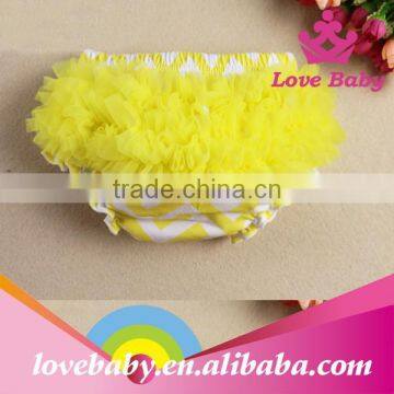 Fashional Boutique Baby Girl Cotton Bloomers With Ruffles for Infant Cute Kids Underwear photo-2