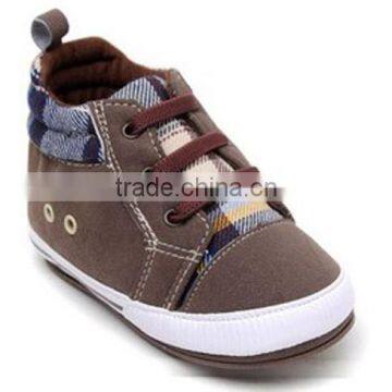 Comfortable Wholesales Baby Denim Canvas Shoes photo-2
