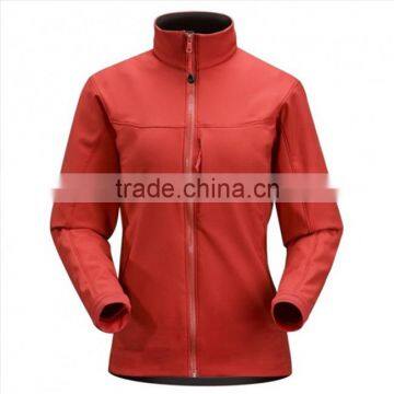 Jackets Women 2016 Winter ,woman Softshell Jacket With Pocket High Collar photo-3