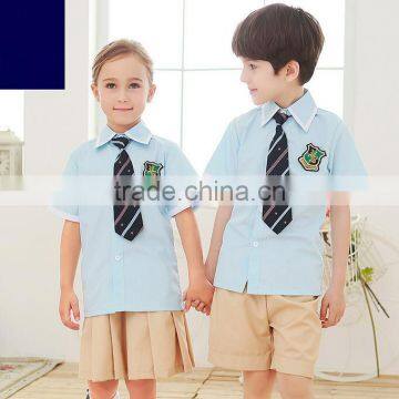 Custom Nice Latest Design Boys and Girls School Uniform Shirts Wholesale photo-5